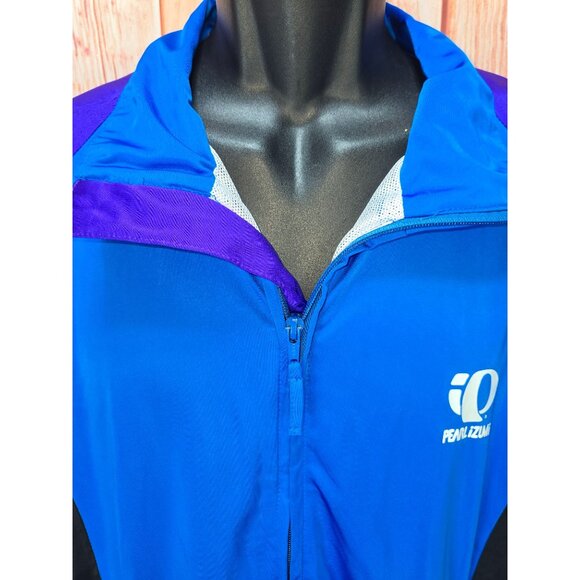 Pearl Izumi Technical Performance Cycling Jacket Large Blue - Picture 3 of 9
